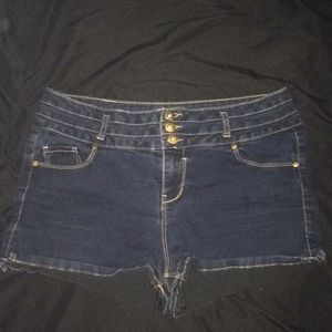 Blue Spice Dark Blue Shorts